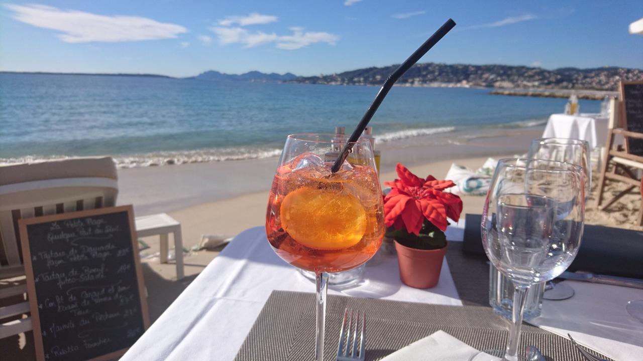 Bijou Plage Juan-les-Pins Bagian luar foto
